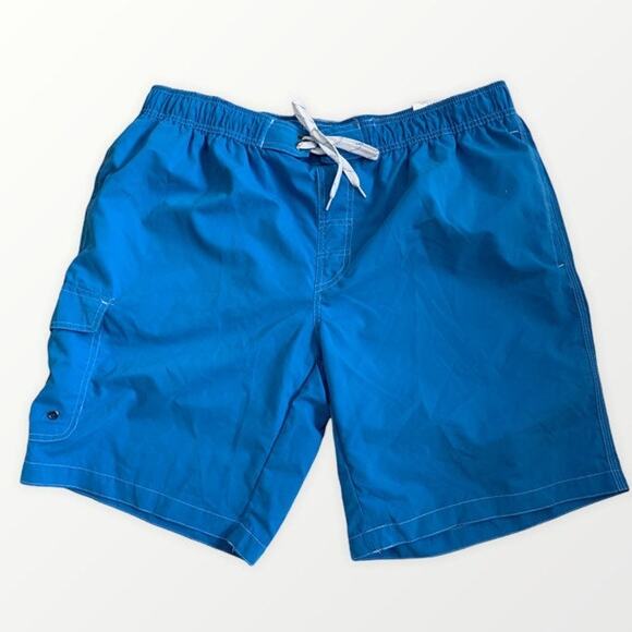 ST JOHN'S BAY Men's XXL Swim Trunks Mesh Lining Drawstring Closure Pockets NEW - Picture 1 of 7